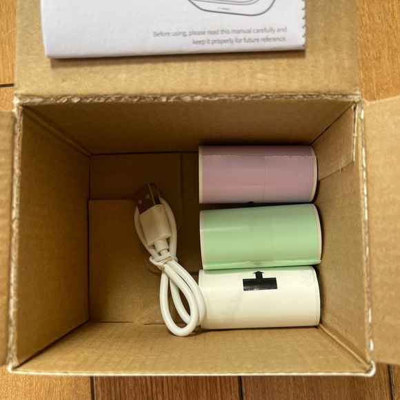 NWT Ponek Mini Pocket Sticker Printer - Wireless Mini Sticker Printer Machine - Picture 7 of 8